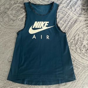 Brand new Nike air blue Jersey tank XS